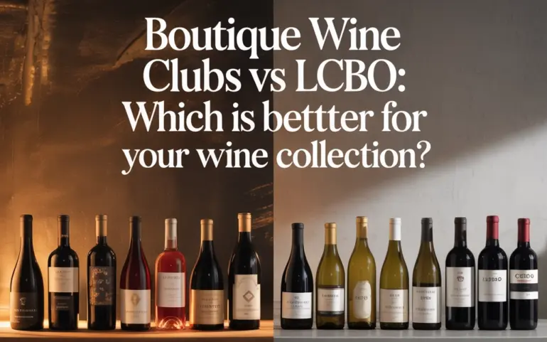 Boutique Wine Clubs Vs LCBO: Which Is Better For Your Wine Collection?